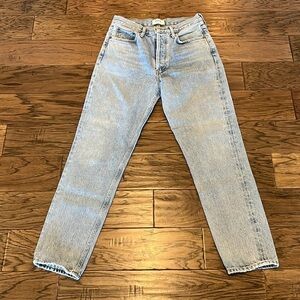 Agolde Fen High Rise Straight Leg Size 26